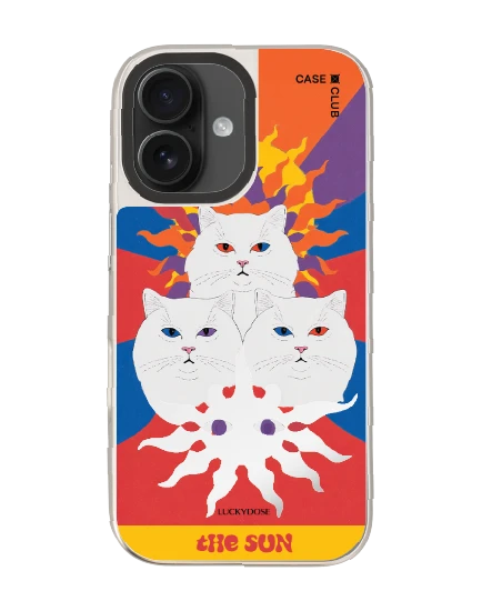 เคสกระจก iphone 16 magsafe luckydose the sun