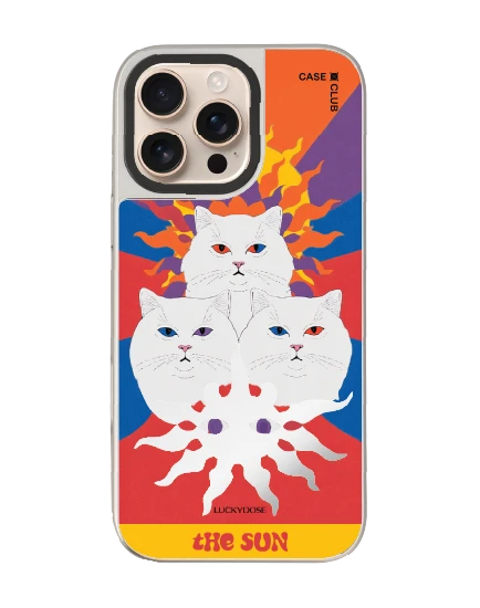 เคสกระจก iphone 16 pro max magsafe luckydose the sun