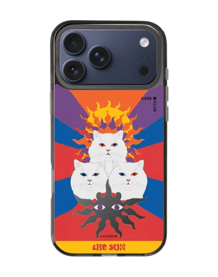 เคสกระจกดำ iphone 17 pro max mirror magsafe luckydose the sun