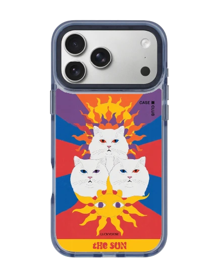 iphone 17 pro max clear blue magsafe luckydose the sun