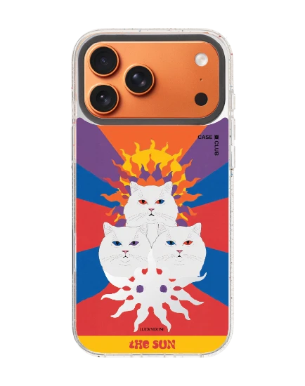 iphone 17 pro max clear mirror magsafe luckydose the sun