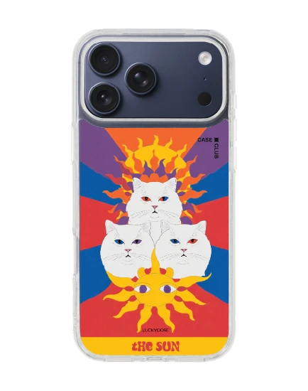 เคสใส iphone 17 pro max luckydose the sun