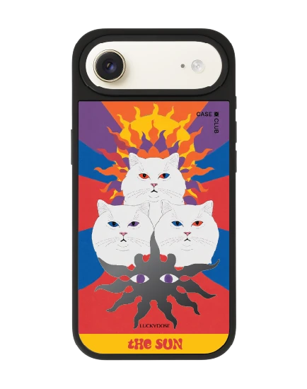 เคสกระจก iphone air matte magsafe luckydose the sun