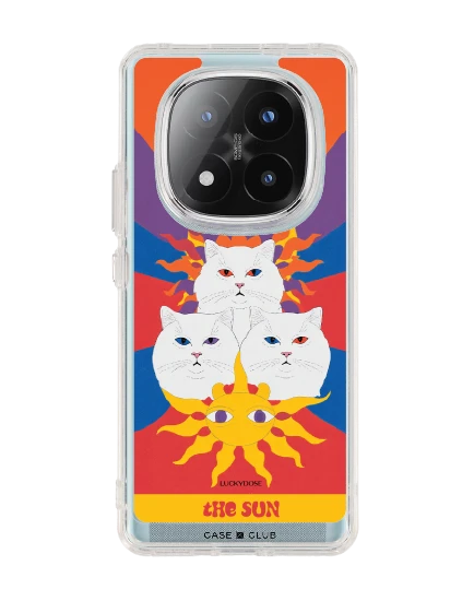 redmi note 14 pro plus clear case luckydose the sun