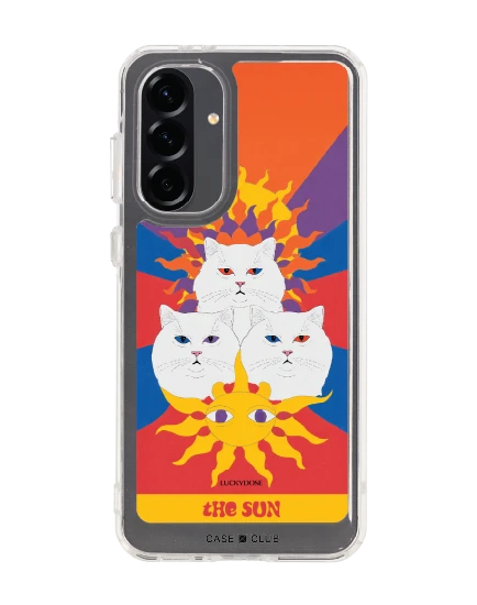 samsung galaxy a56 clear case luckydose the sun