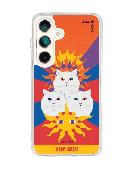 samsung galaxy s25 clear magsafe luckydose the sun