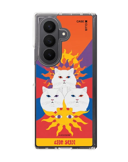 samsung galaxy z fold 7 clear magsafe luckydose the sun