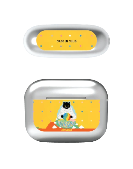 เคสสีเงิน airpods pro 3 luckydose the world