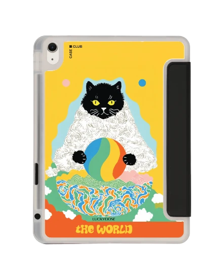 เคสใส ipad air4/5/6/7 11" 2025 (m2/m3) สีดำ luckydose the world