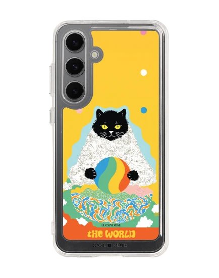 samsung galaxy s24 fe clear case luckydose the world