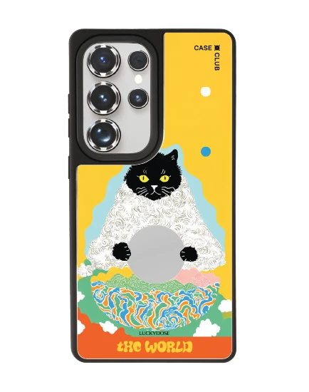 เคสกระจก samsung s25 ultra matte magsafe luckydose the world