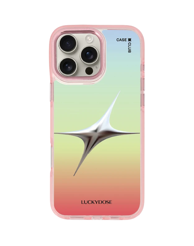 iphone 16 pro max clear pink magsafe luckydose โชคดีทุกวันพฤหัส