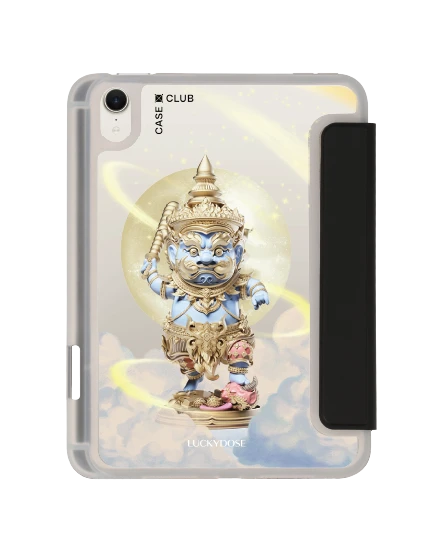 เคสใส ipad mini 7 สีดำ luckydose ท้าวเวสสุวรรณ