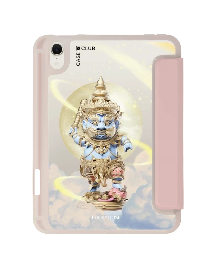 เคสใส ipad mini 7 สีชมพู luckydose ท้าวเวสสุวรรณ