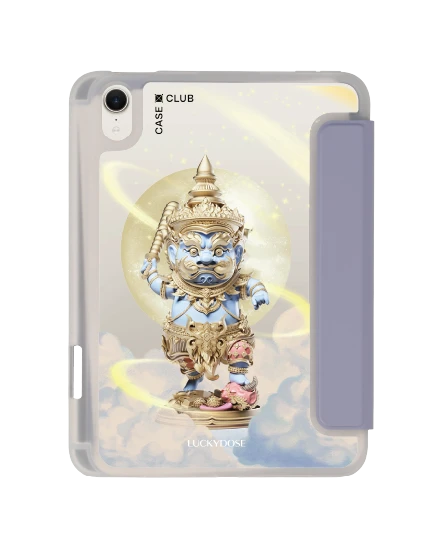 เคสใส ipad mini 7 สีม่วง luckydose ท้าวเวสสุวรรณ