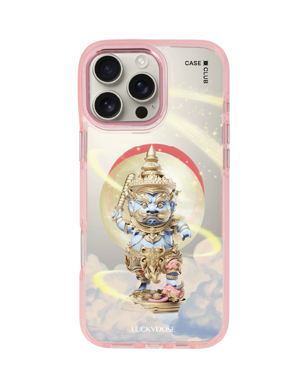 iPhone 16 Pro Max Clear Pink MagSafe LuckyDose ท้าวเวสสุวรรณ