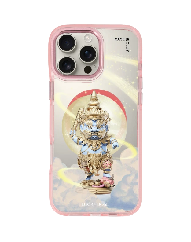 iphone 16 pro max clear pink magsafe luckydose vessavana