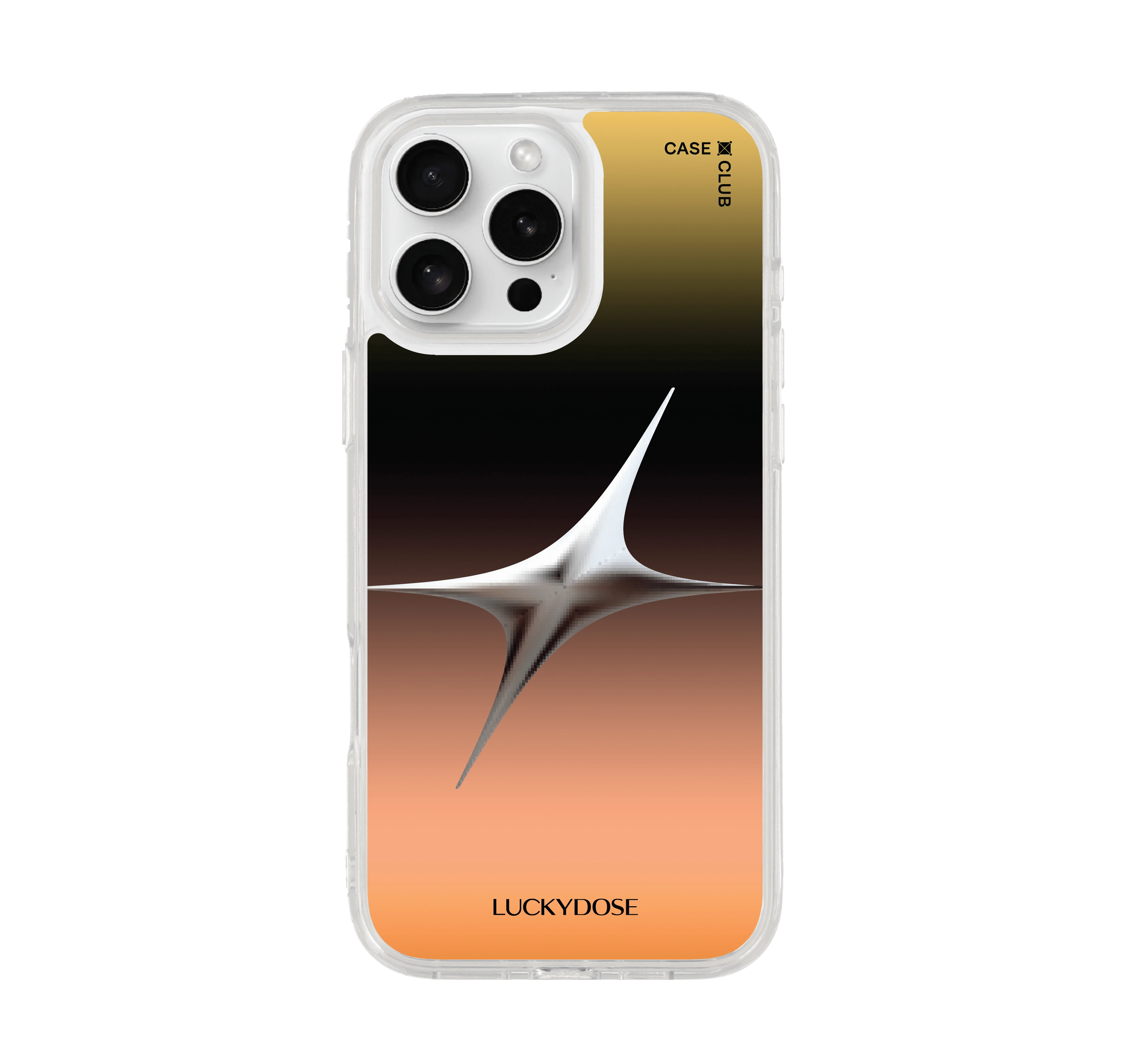 iphone 16 pro max clear case luckydose wednesday (day) lucky color