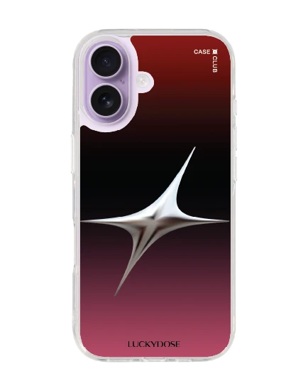 เคสใส iphone 17 ld สีมงคลวันพุธ (กลางคืน)