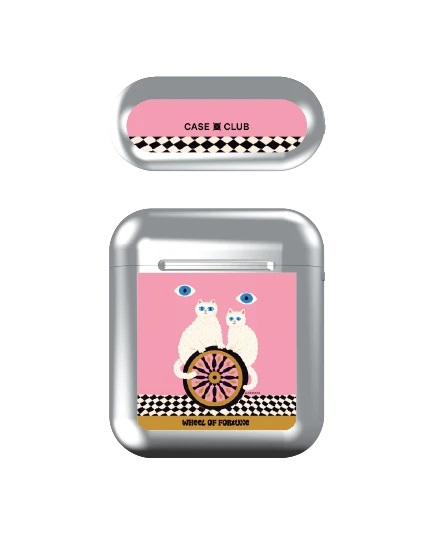 เคสสีเงิน airpods รุ่น 1/2 luckydose wheel of fortune