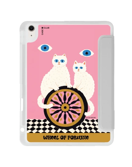 เคสใส ipad air4/5/6/7 11" 2025 (m2/m3) สีเทา luckydose wheel of fortune