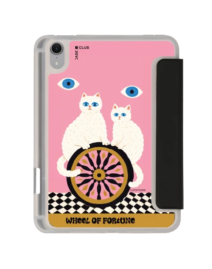 เคสใส ipad mini 7 สีดำ luckydose wheel of fortune
