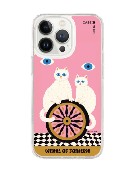 iphone 13 pro clear case luckydose wheel of fortune