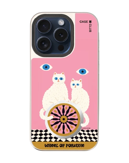 เคสกระจก iphone 15 pro magsafe luckydose wheel of fortune