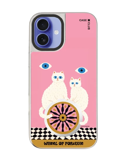 iphone 16 plus mirror case magsafe luckydose wheel of fortune
