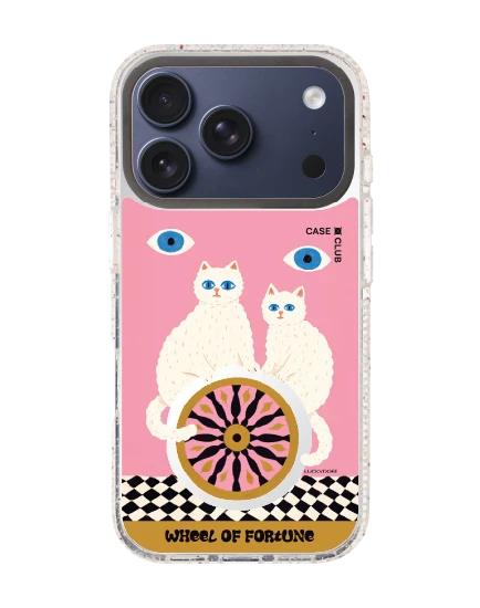 เคสกระจกใส iphone 17 pro mirror magsafe luckydose wheel of fortune