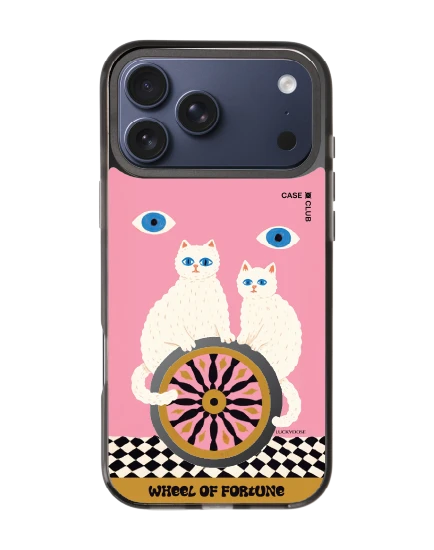 เคสกระจกดำ iphone 17 pro max mirror magsafe luckydose wheel of fortune