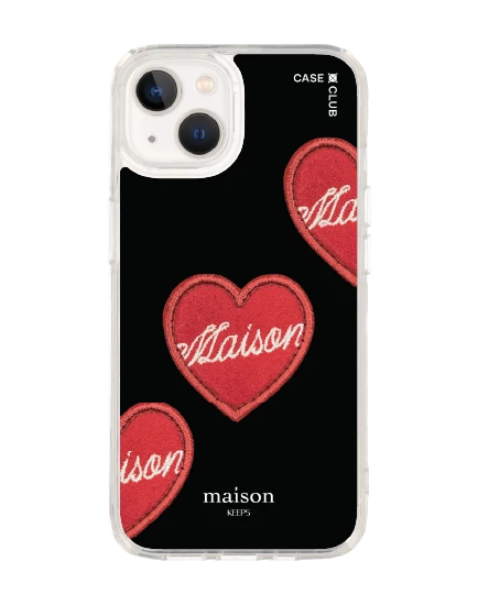 เคสใส iphone 13 magsafe maison keeps adore หัวใจซิกเนเจอร์