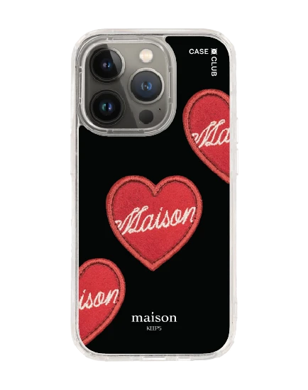 เคสใส iphone 14 pro magsafe maison keeps adore หัวใจซิกเนเจอร์