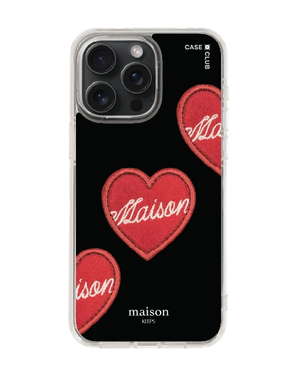 iphone 15 pro max clear magsafe maison keeps adore patch