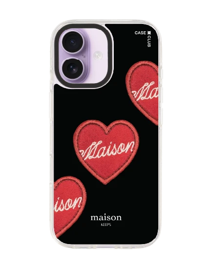 iphone 17 clear case magsafe shield maison keeps adore patch