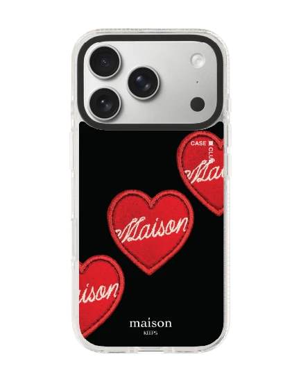 iphone 17 pro clear case magsafe shield maison keeps adore patch