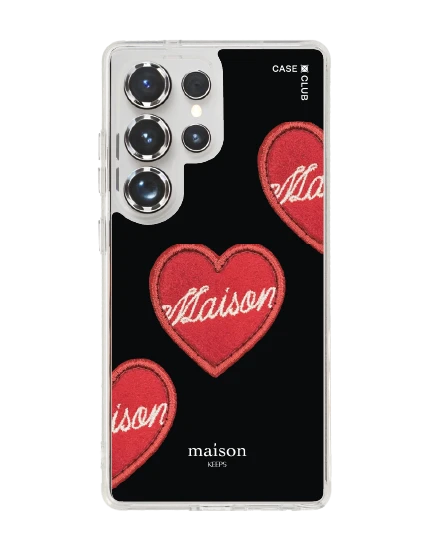 เคสใส samsung galaxy s25 ultra magsafe maison keeps adore หัวใจซิกเนเจอร์