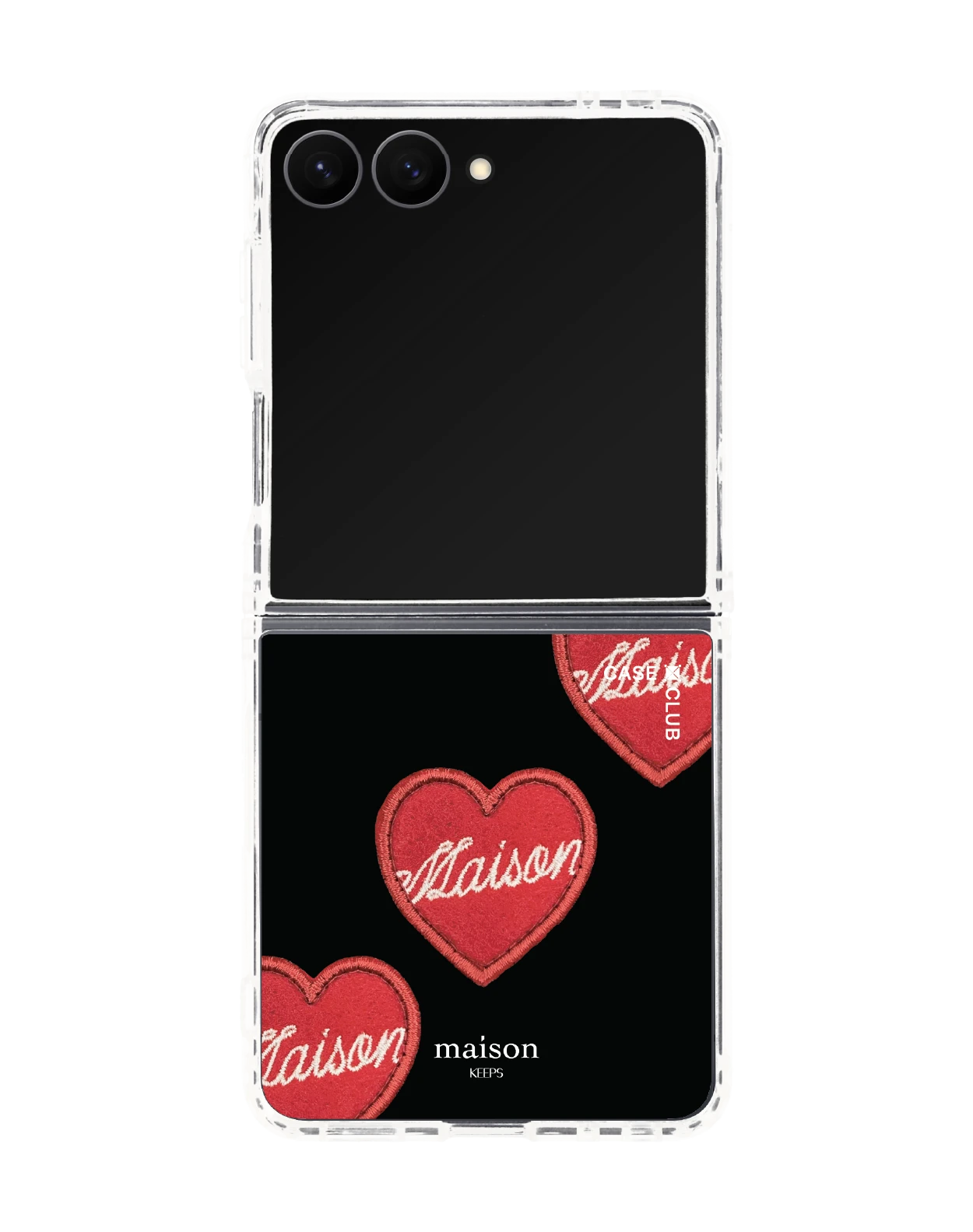 samsung galaxy z flip 8 clear magsafe maison keeps adore patch