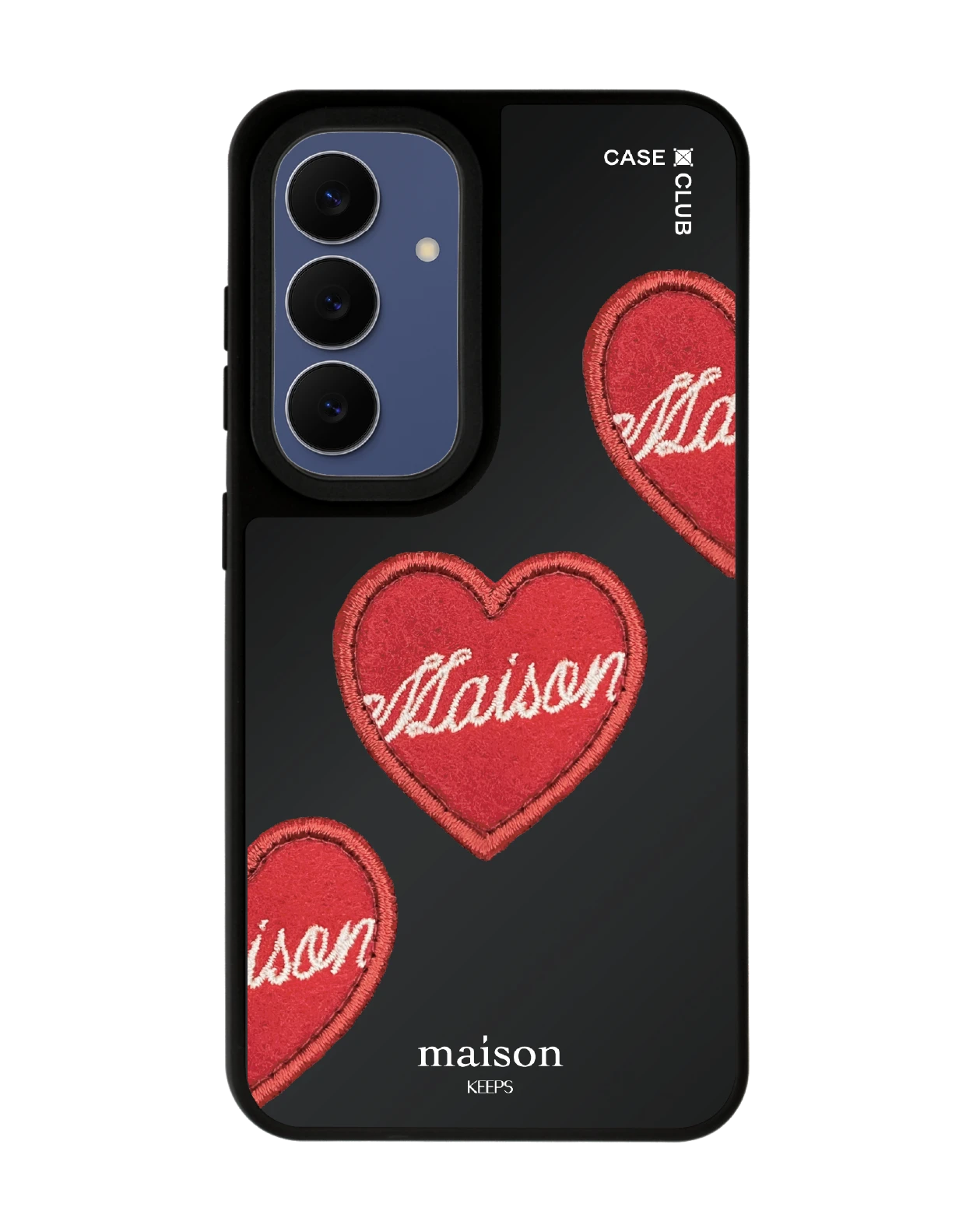 samsung s24 matte black mirror magsafe maison keeps adore patch