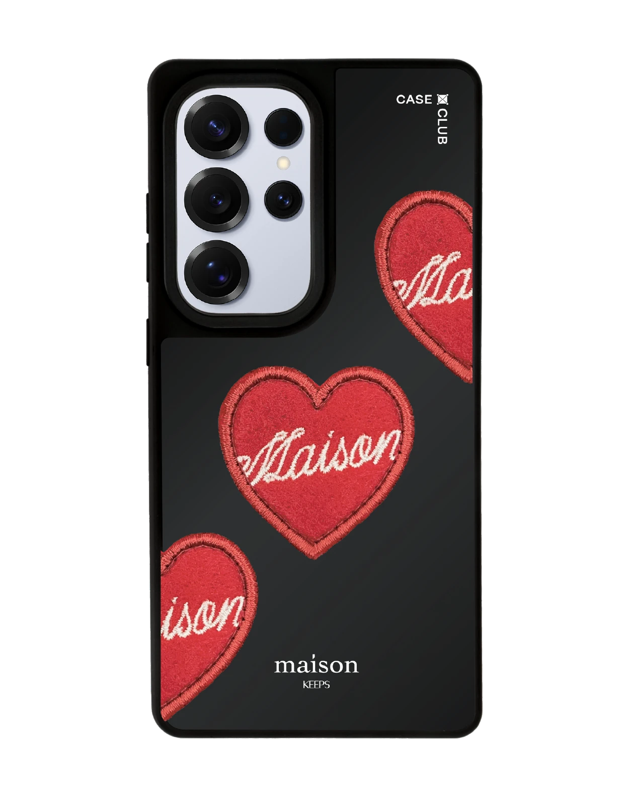 samsung s25 ultra matte black mirror magsafe maison keeps adore patch
