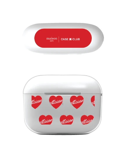 เคสใส airpods pro 3 maison keeps แพทเทิร์นหัวใจ