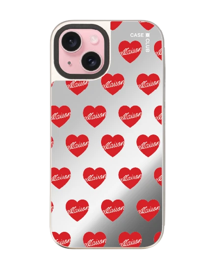 iphone 15 mirror magsafe maison keeps adore pattern