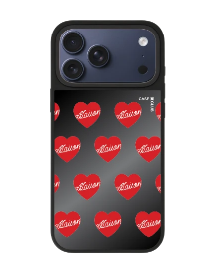iphone 17 pro max matte mirror magsafe maison keeps adore pattern