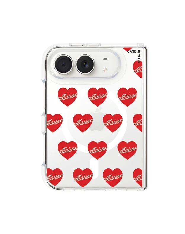 iphone duo clear magsafe maison keeps adore pattern