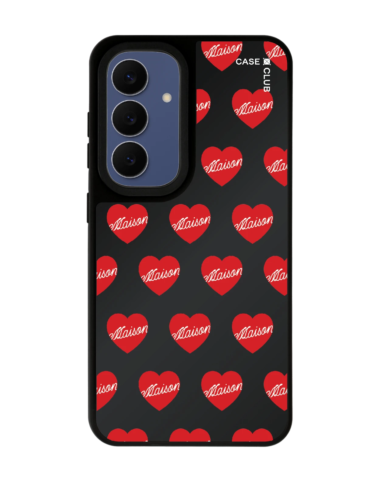 samsung s24 matte black mirror magsafe maison keeps adore pattern