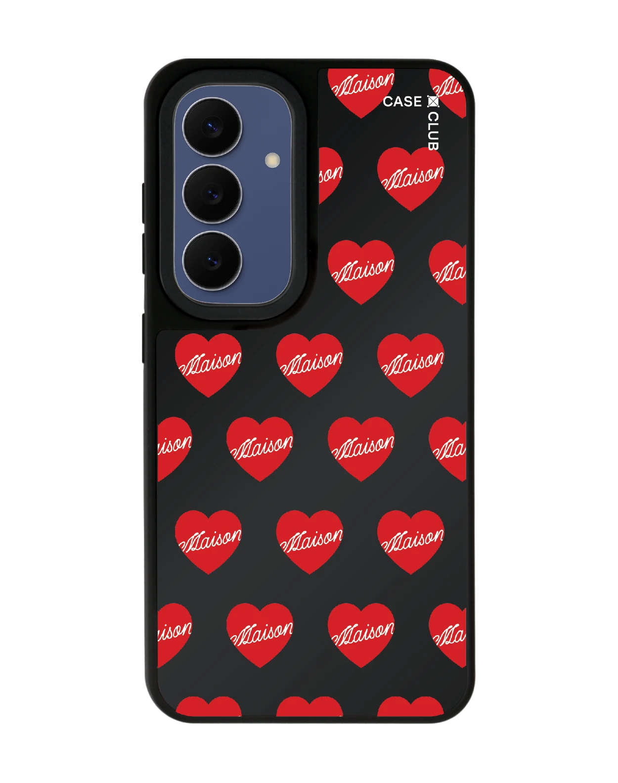 samsung s25 matte black mirror magsafe maison keeps adore pattern
