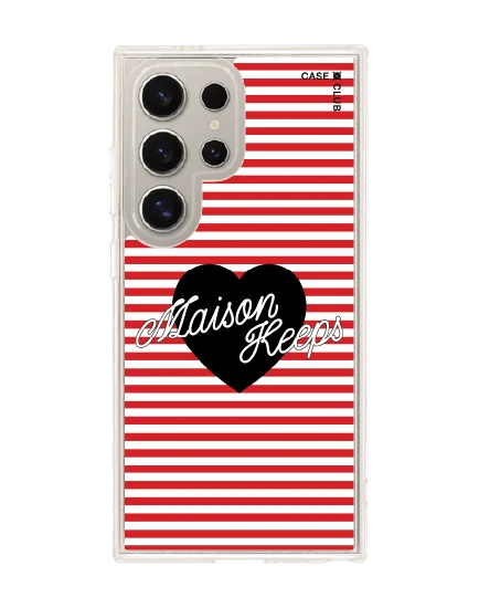 samsung galaxy s24 ultra clear magsafe maison keeps adore stripe