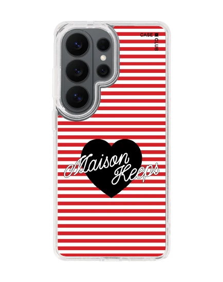เคสใส samsung galaxy s26 ultra clear magsafe maison keeps adore ลายทางหัวใจ