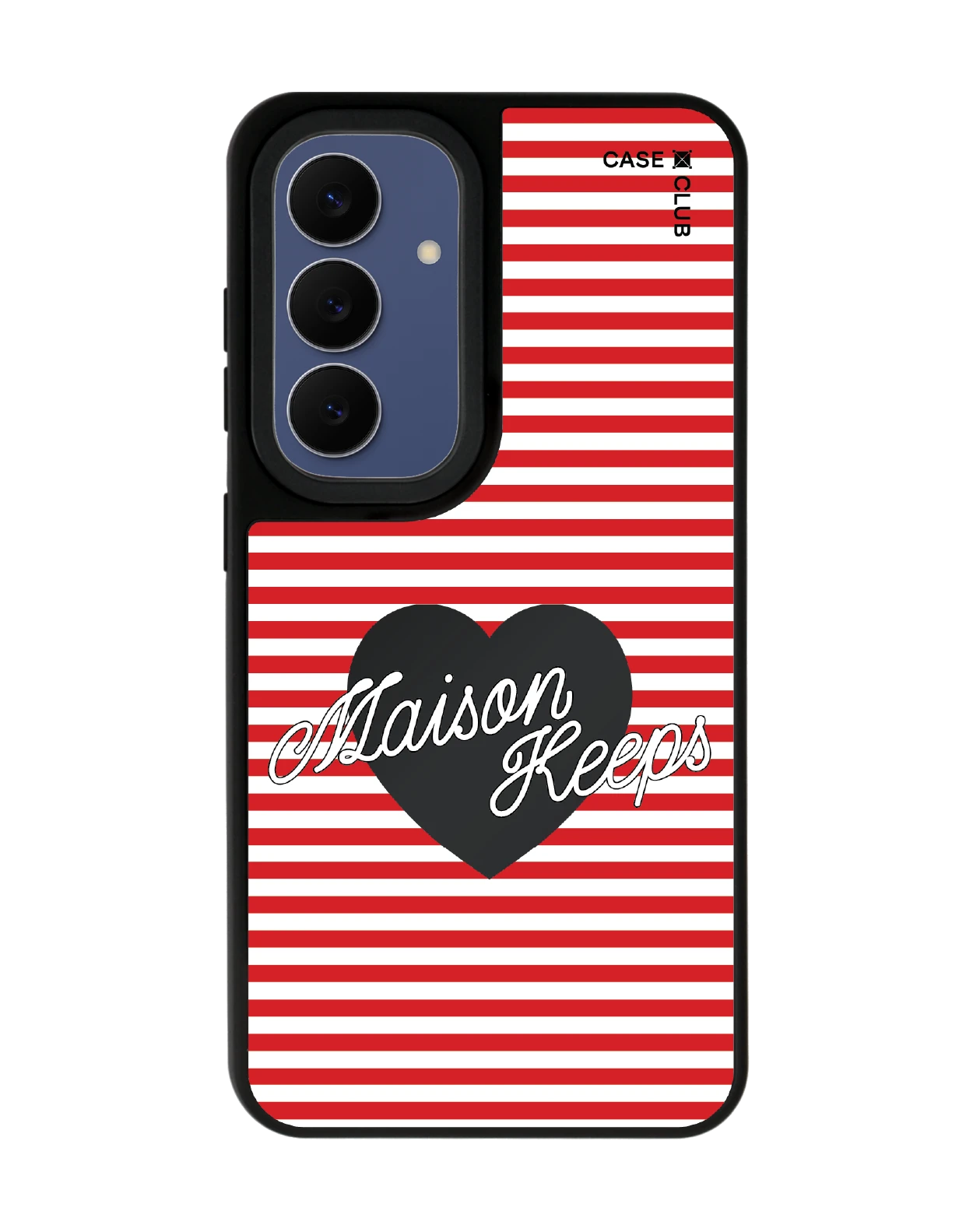 samsung s25 matte black mirror magsafe maison keeps adore stripe