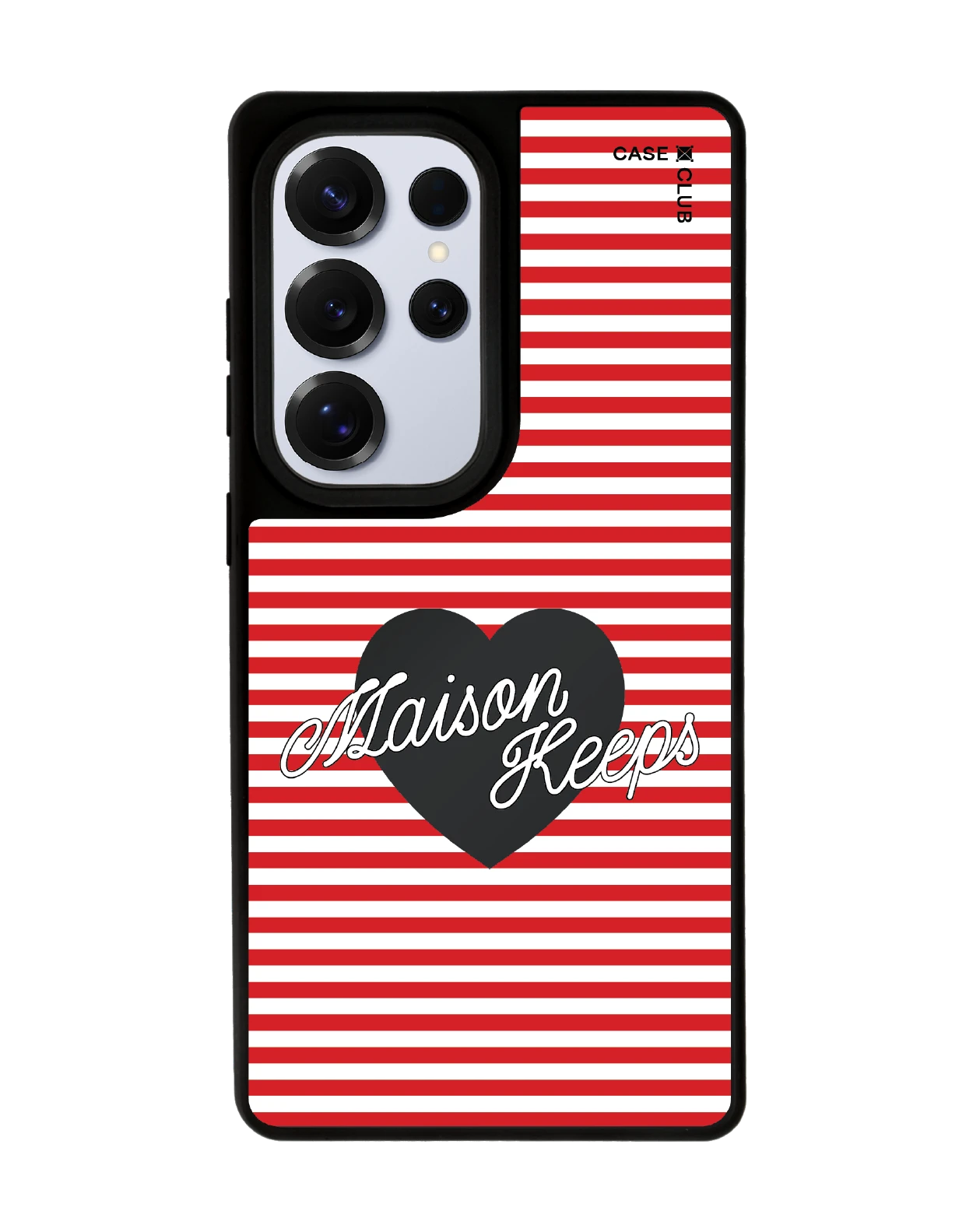 samsung s25 ultra matte black mirror magsafe maison keeps adore stripe